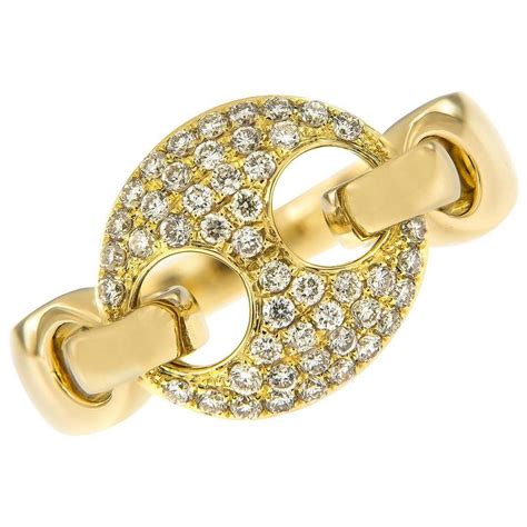 gucci diamond ring sale|gucci diamond link ring.